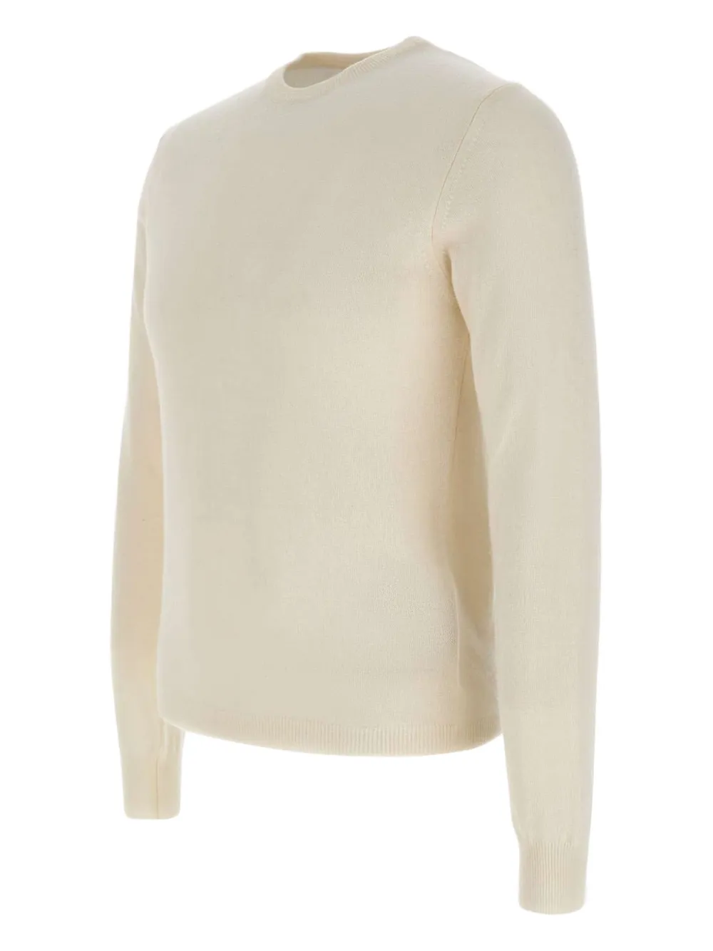 Colmar ribbed crew-neck sweater Beige