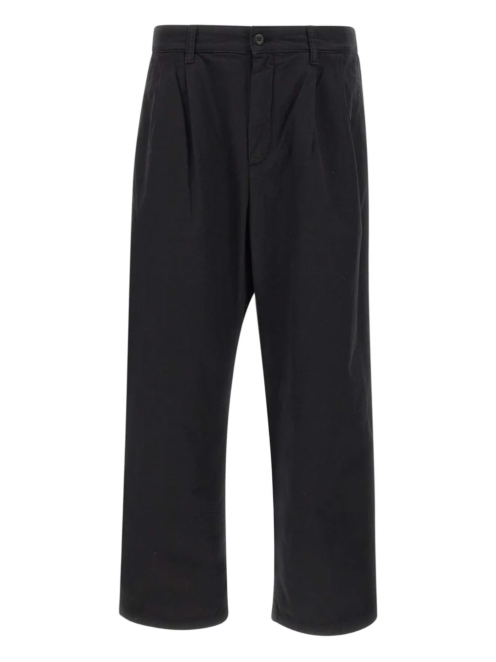 Carhartt WIP pleated twill trousers Zwart