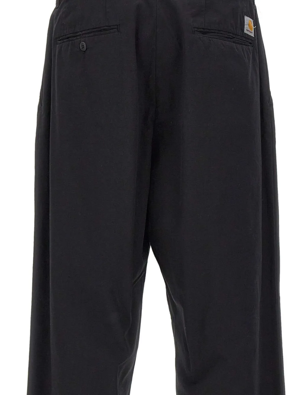 Carhartt WIP pleated twill trousers Zwart
