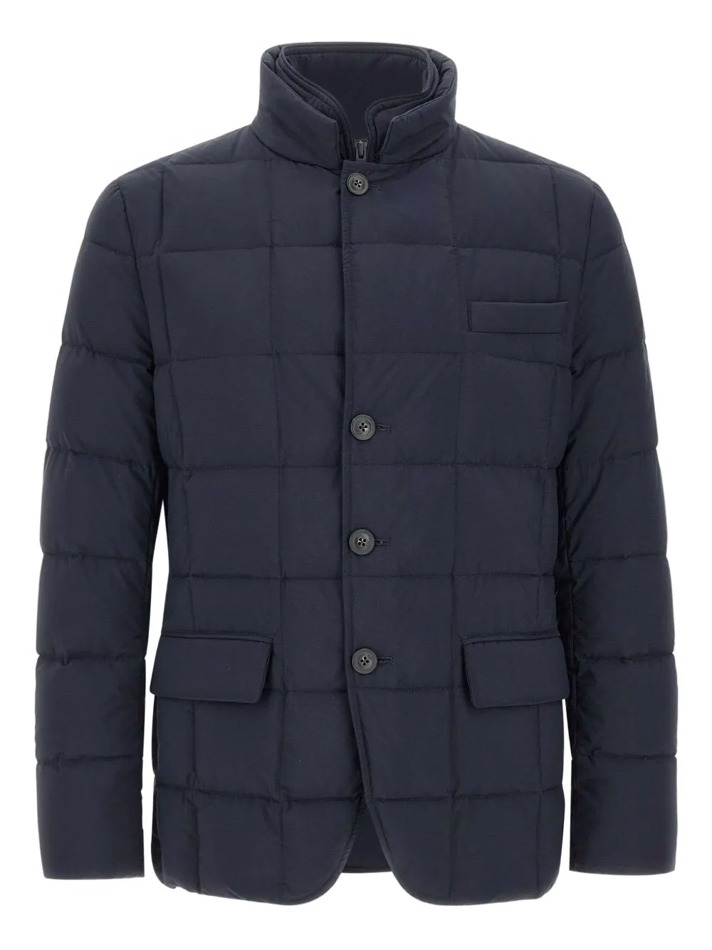 Fay Double Front buttoned down jacket - ブルー Fay Double Front buttoned down jacket - ブルー