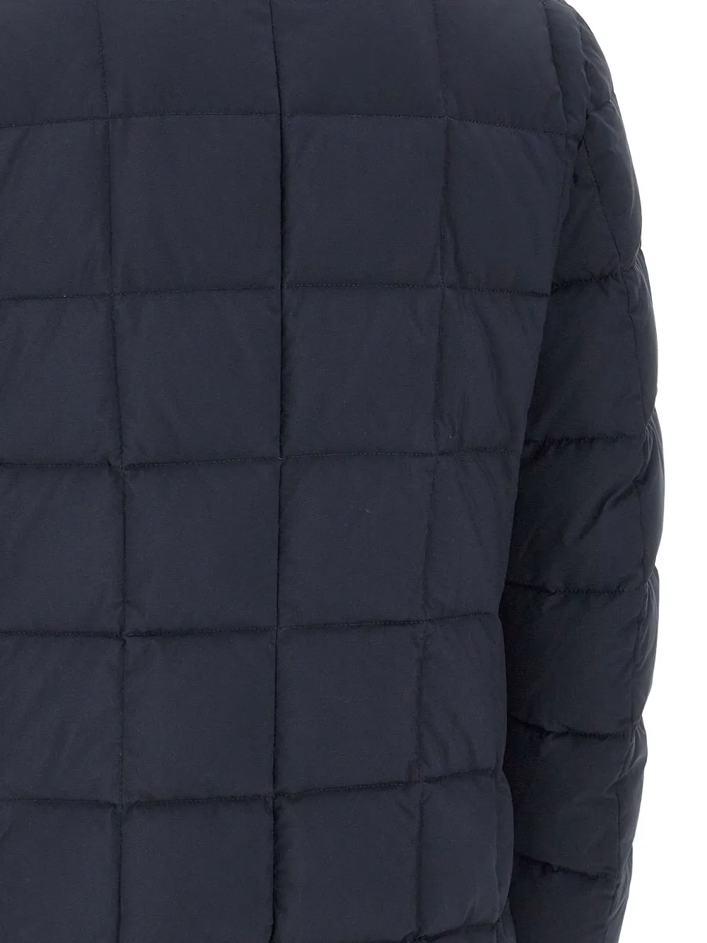 Fay Double Front buttoned down jacket Blauw