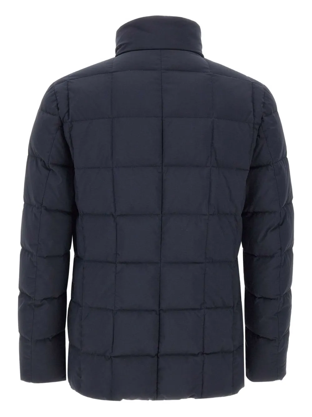 Fay Double Front buttoned down jacket Blauw