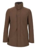 Herno stand-collar parka - Brown