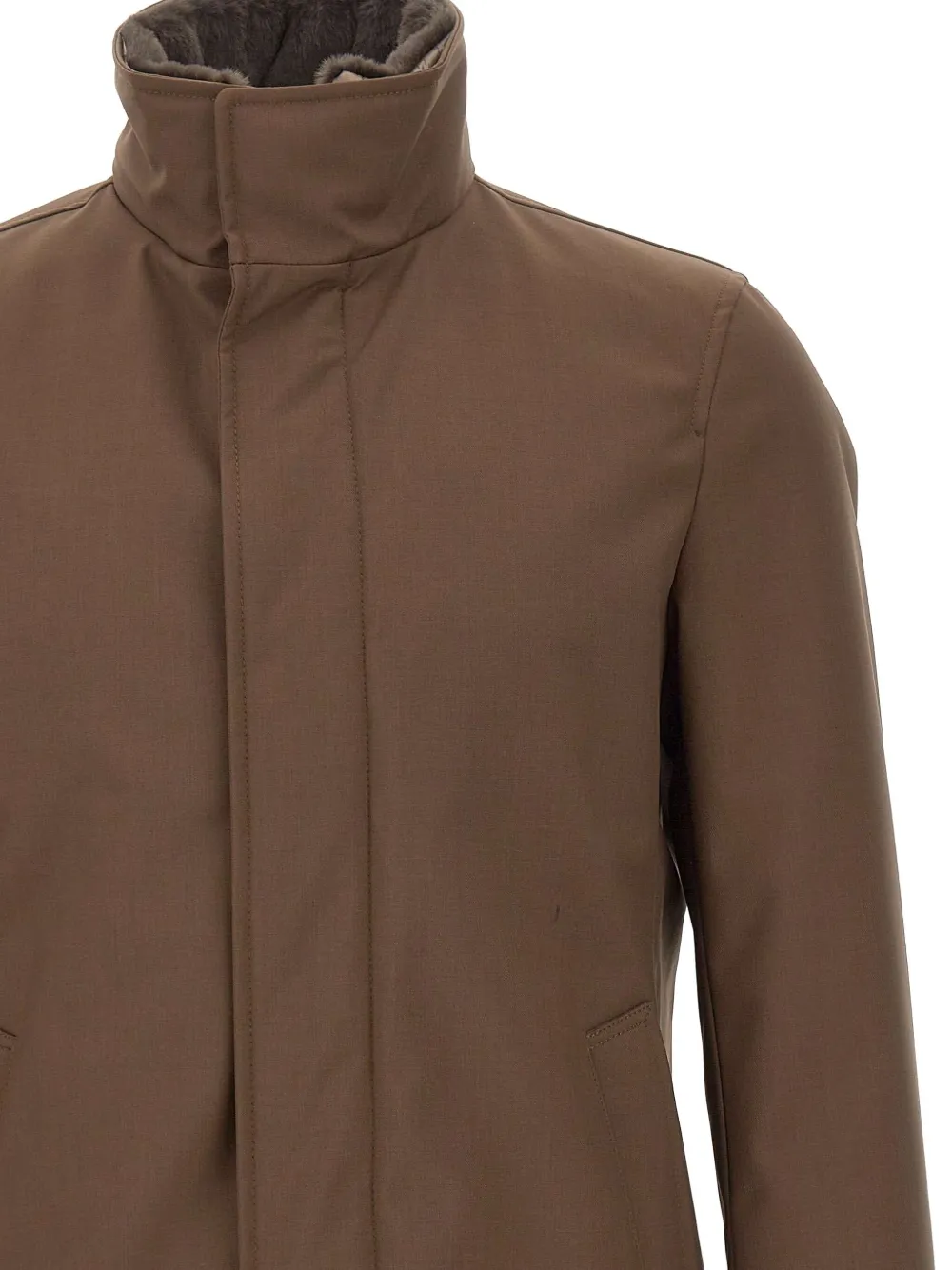 Herno stand-collar parka Bruin