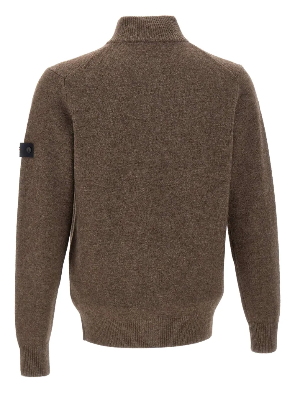 Peuterey Half-zip Sweater In Brown