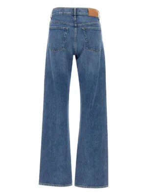 〈Chloe〉クロップドブーツカットジーンズ 24 Chloé Cropped Bootcut Jeans In Denim | Chloé HK