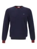 Sun68 elbow-patch sweater - Blue