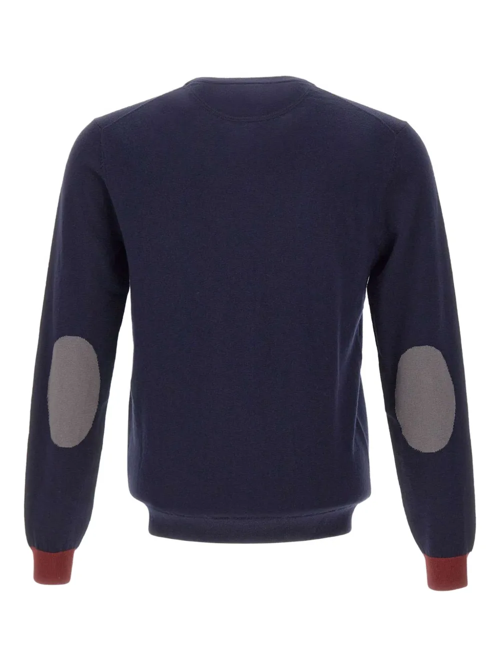 Sun68 elbow-patch sweater - Blauw