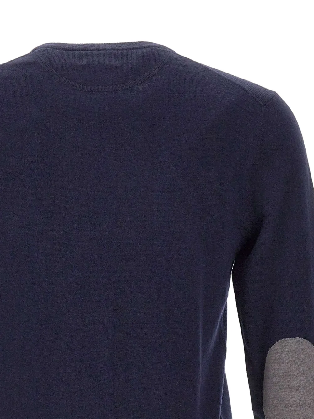 Sun 68 Elbow-patch Sweater In Blue