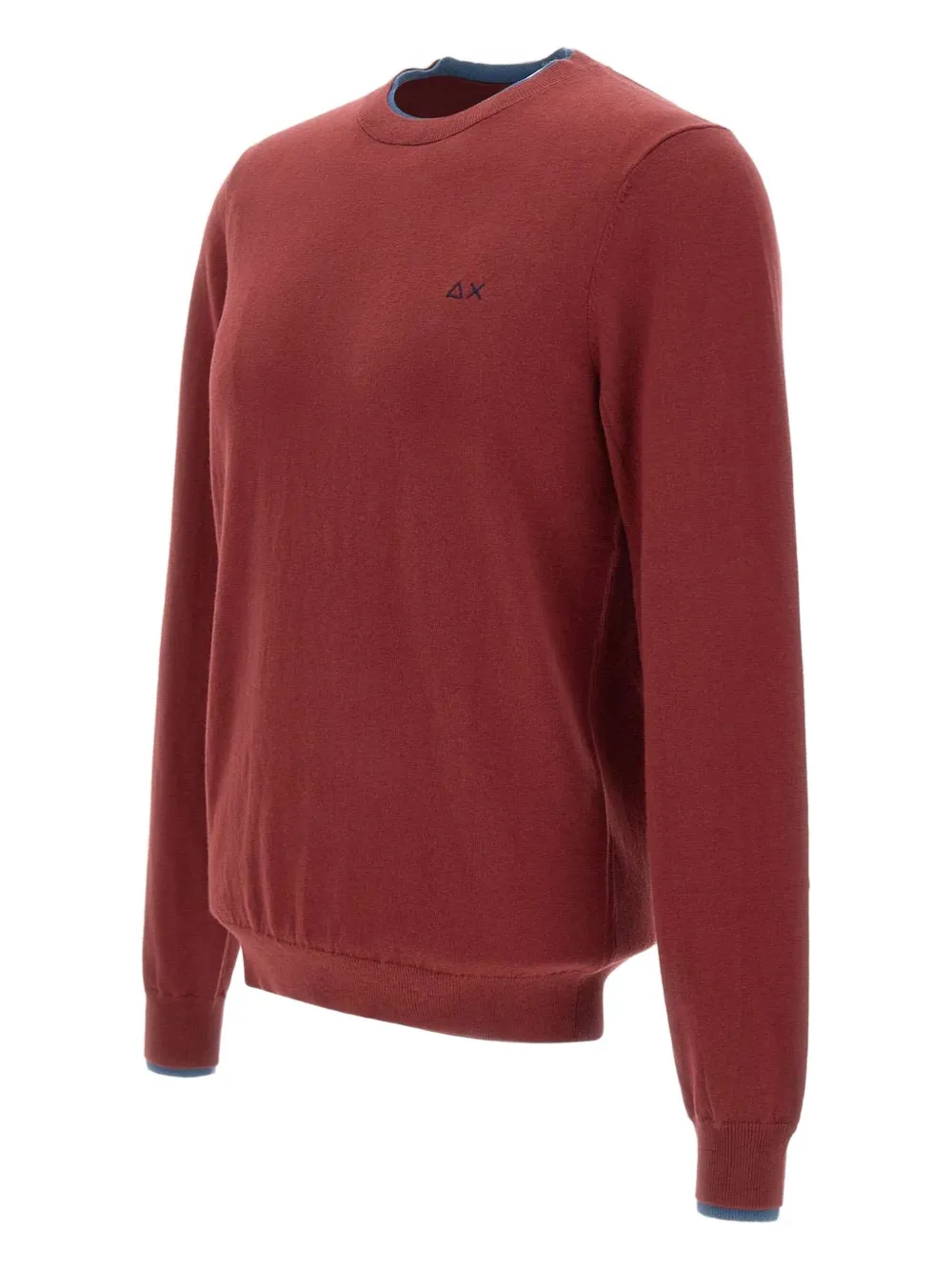 Sun 68 Crew-neck Sweater In Red