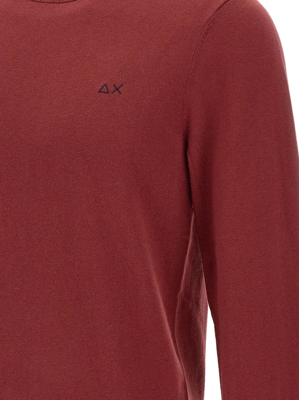 Sun 68 Crew-neck Sweater In Red