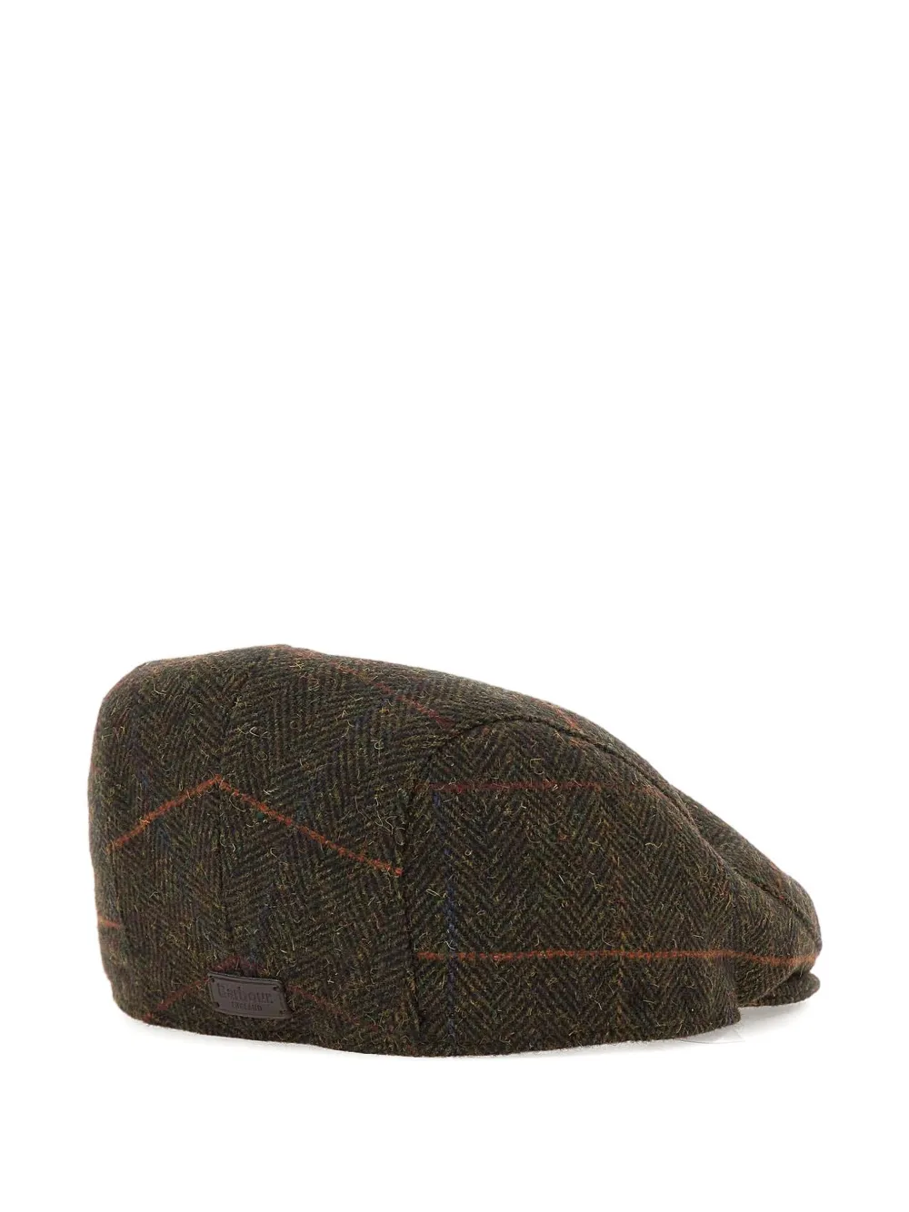 Barbour Baret met visgraatpatroon - Groen
