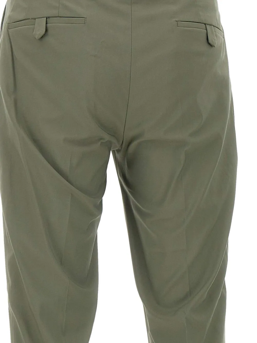 Devore Tailored Trousers In Green