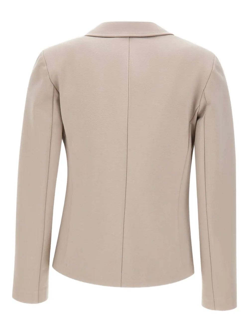 Kaos Narrow-lapel Single-button Blazer In Neutral