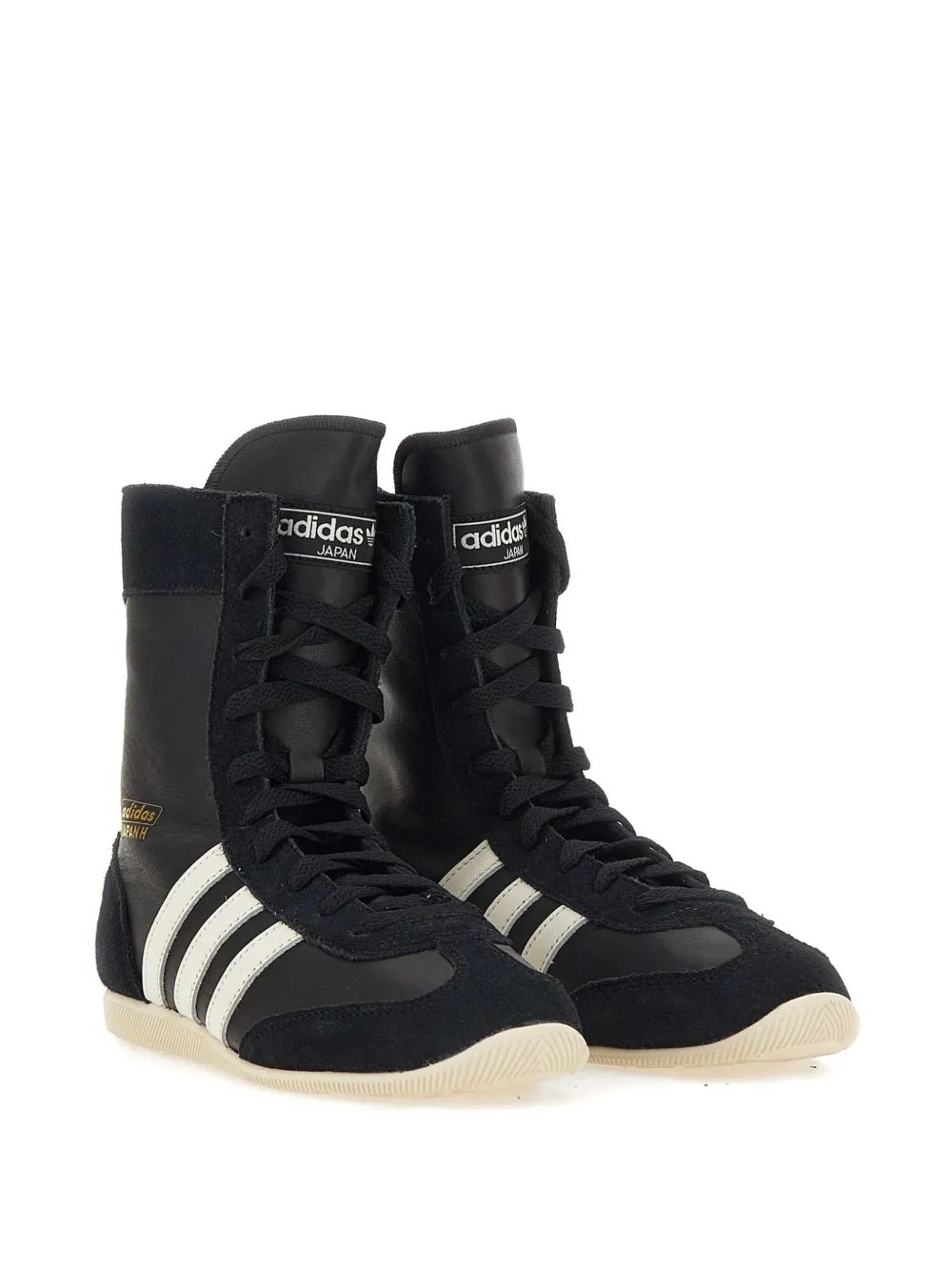 adidas Japan H suede-leather sneakers Black