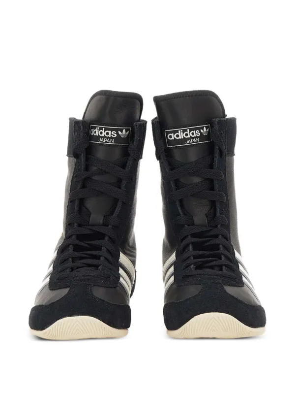 Adidas Japan H スエード スニーカー | ブラック | FARFETCH JP