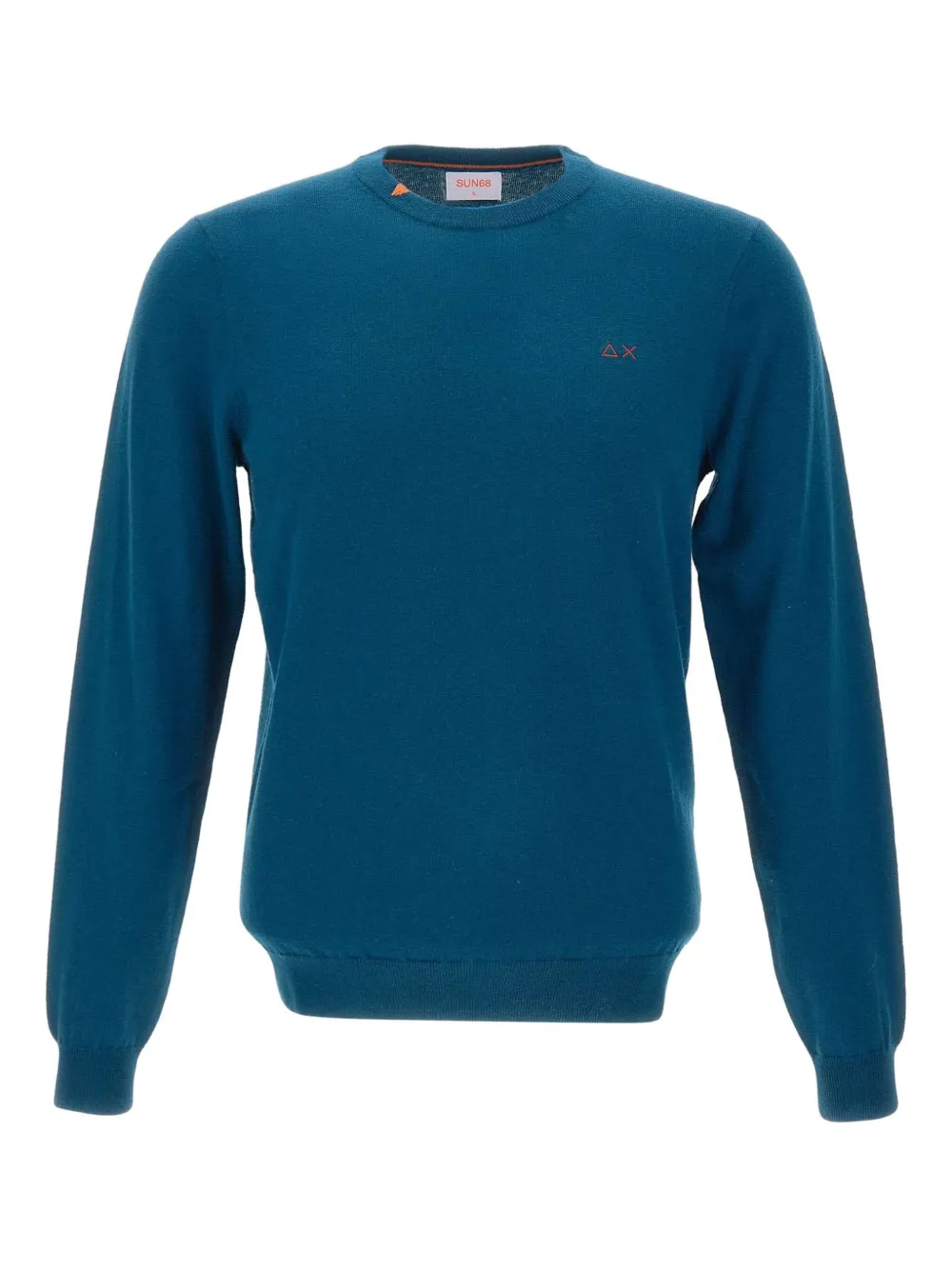 Sun 68 Crew-neck Sweater In Blue