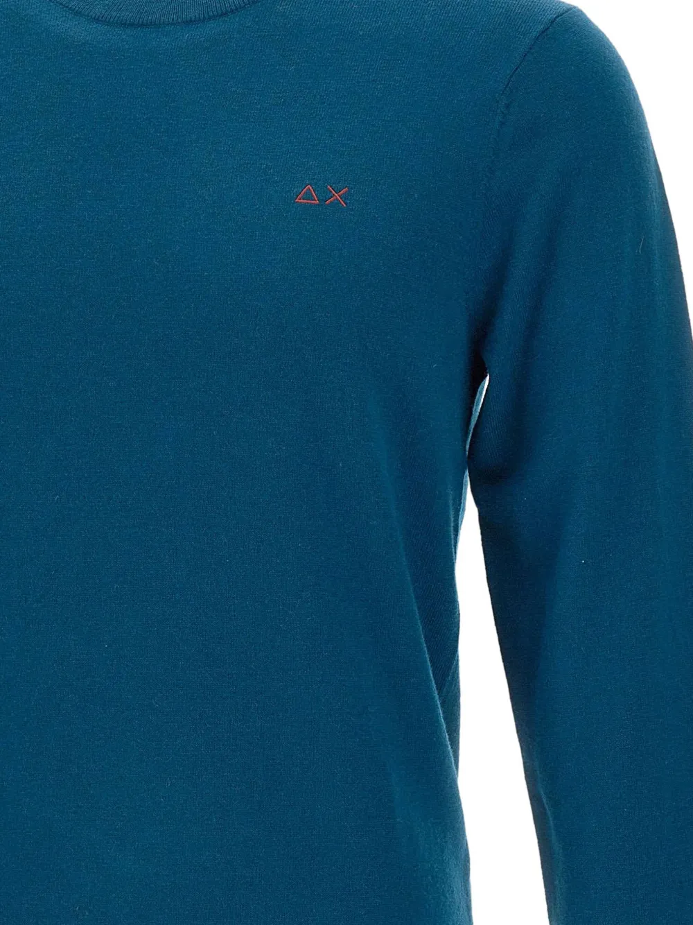 Sun 68 Crew-neck Sweater In Blue