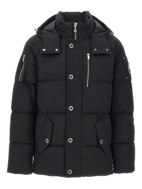 Moose Knuckles removable-hood quilted coat