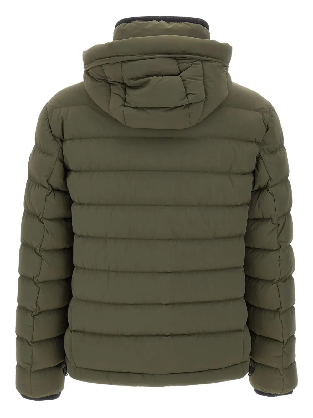 Peuterey hooded quilted down jacket Groen
