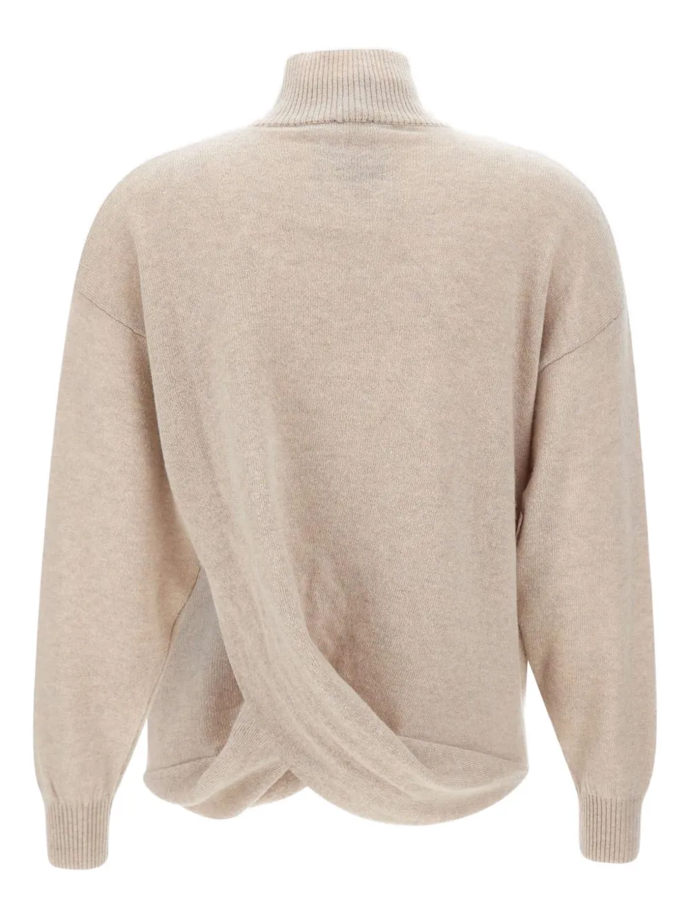 Marella high-neck sweater Beige
