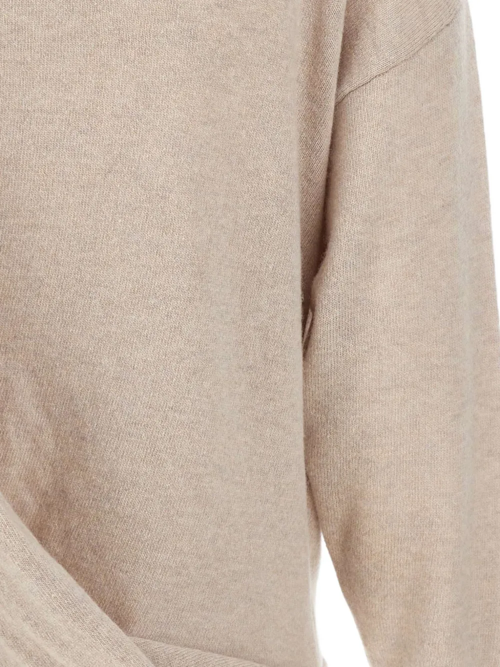 Marella high-neck sweater Beige