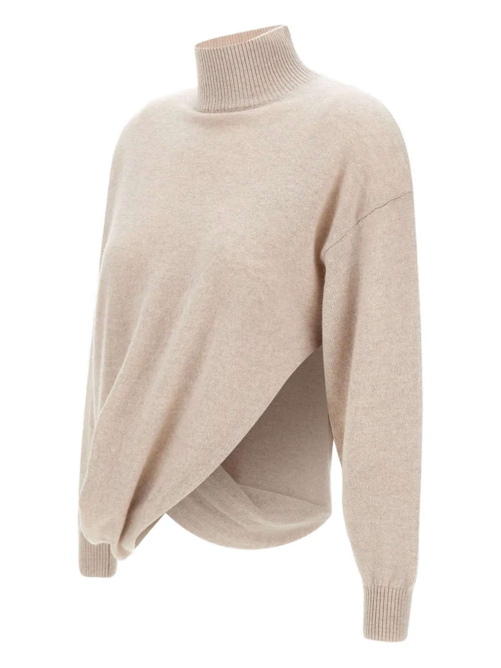 Marella high-neck sweater Beige