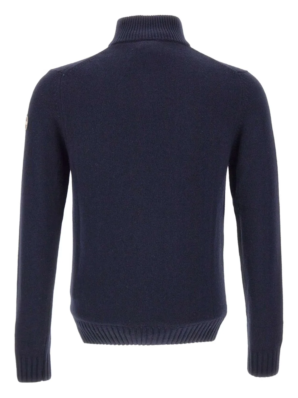 Colmar half-zip ribbed sweater - Blauw