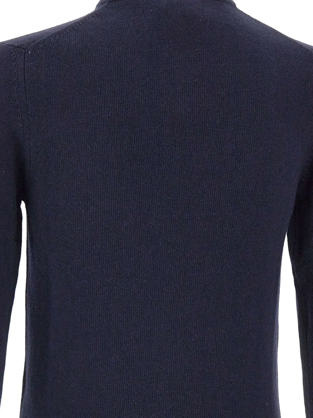 Colmar half-zip ribbed sweater Blauw