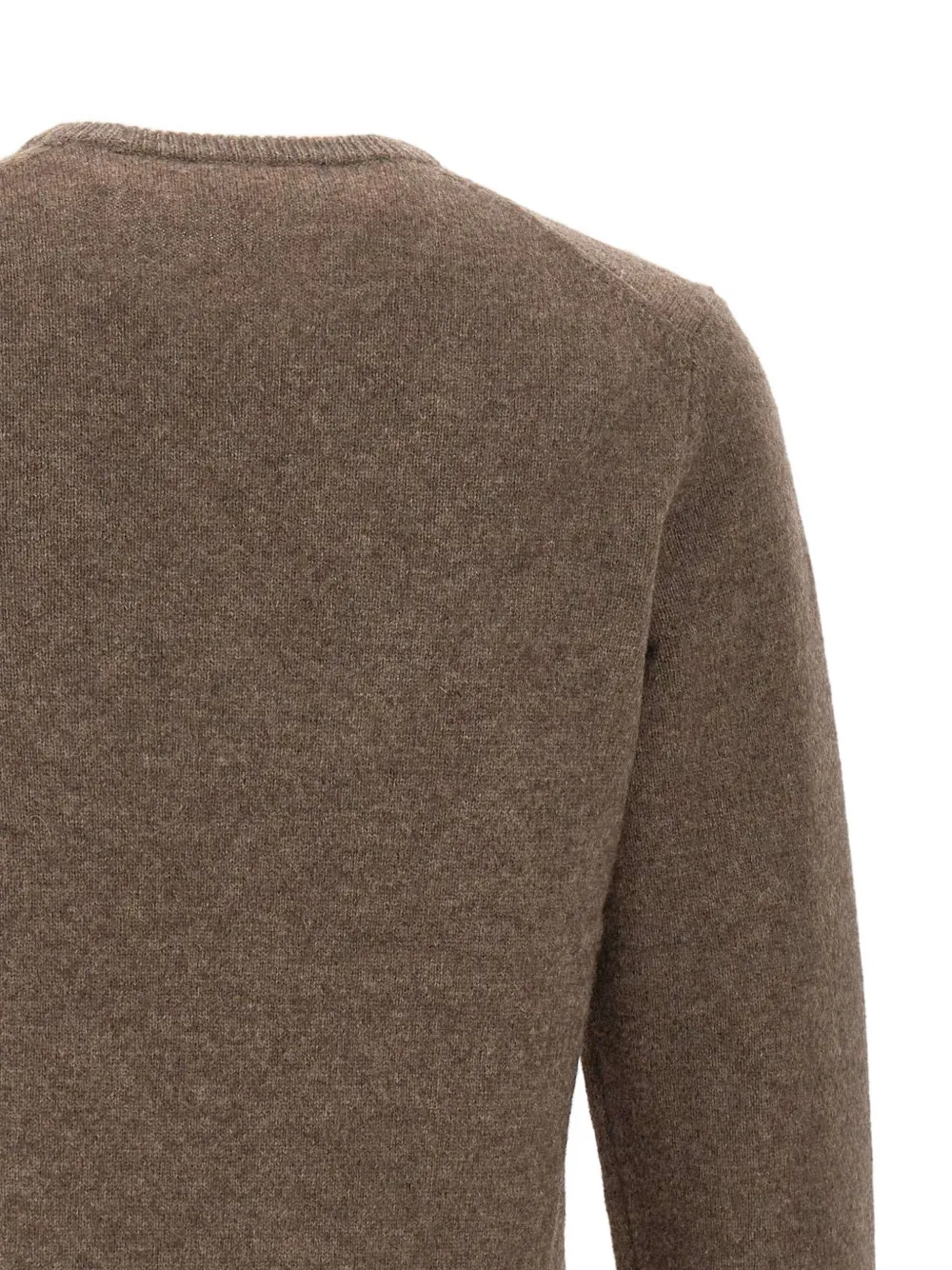 Peuterey Logo-patch Sweater In Brown