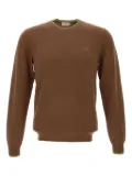 Sun68 crew-neck sweater - Brown