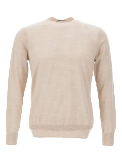 Paolo Pecora ribbed-cuff crew-neck sweater