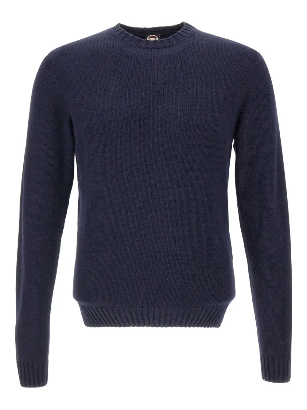 Colmar ribbed crew-neck sweater Blauw