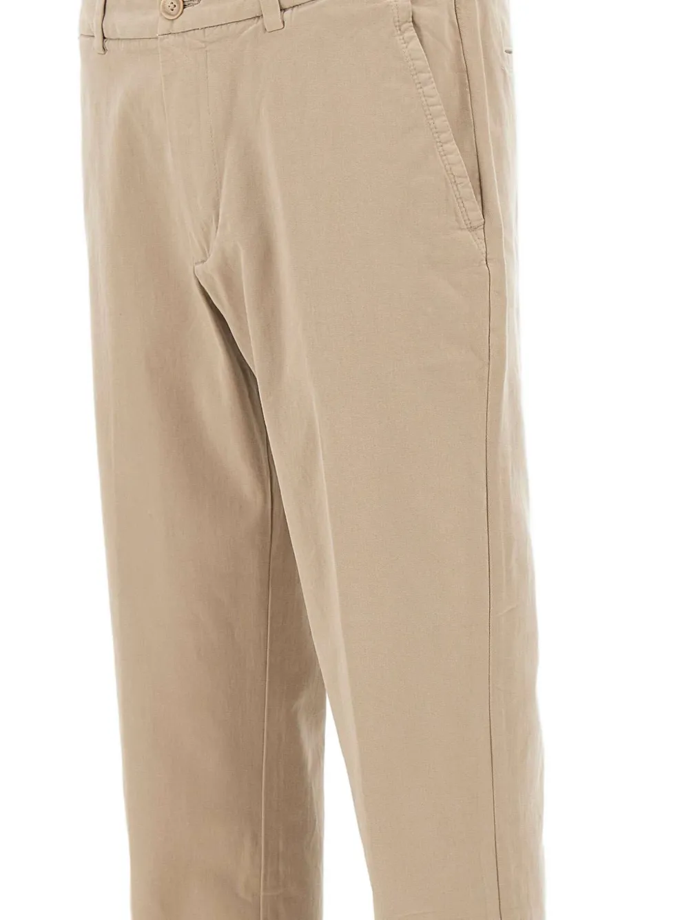 BOSS H-Kaiton1 welt-pocket trousers Beige
