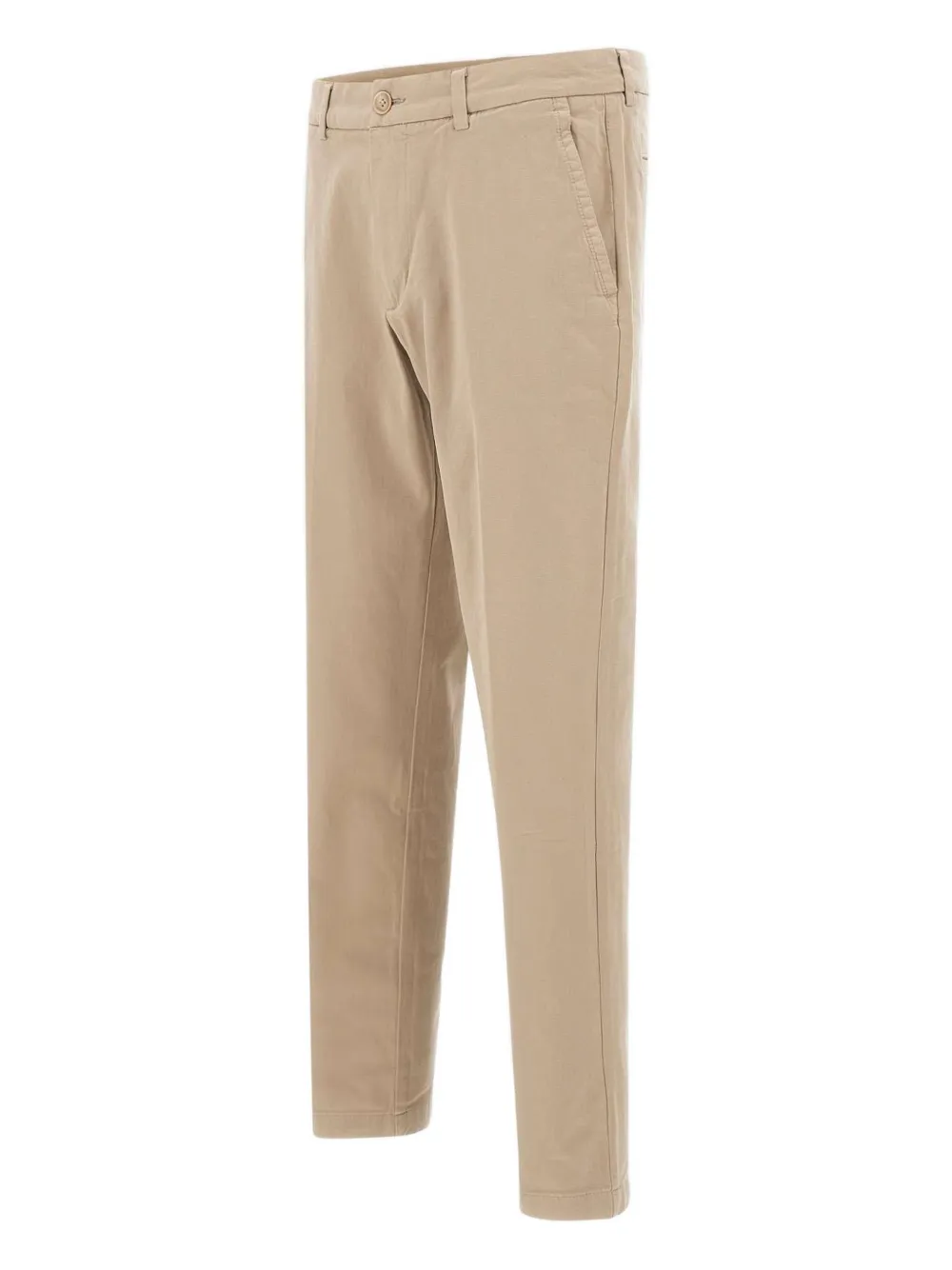 BOSS H-Kaiton1 welt-pocket trousers Beige