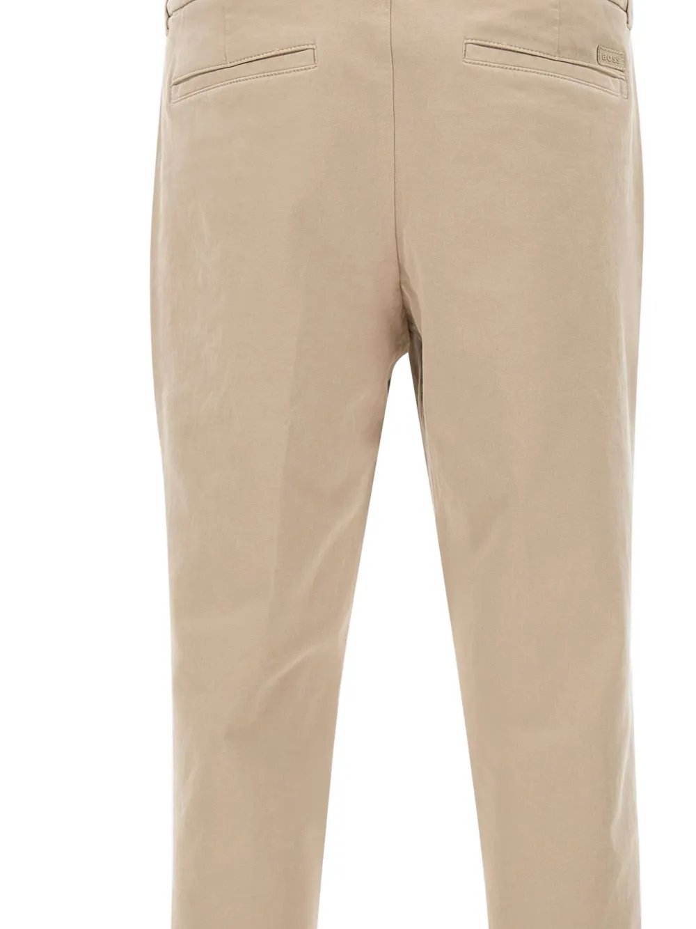 BOSS H-Kaiton1 welt-pocket trousers Beige