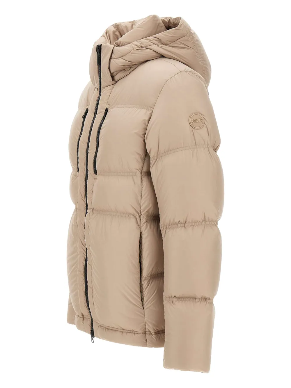 Colmar hooded puffer coat - Bruin