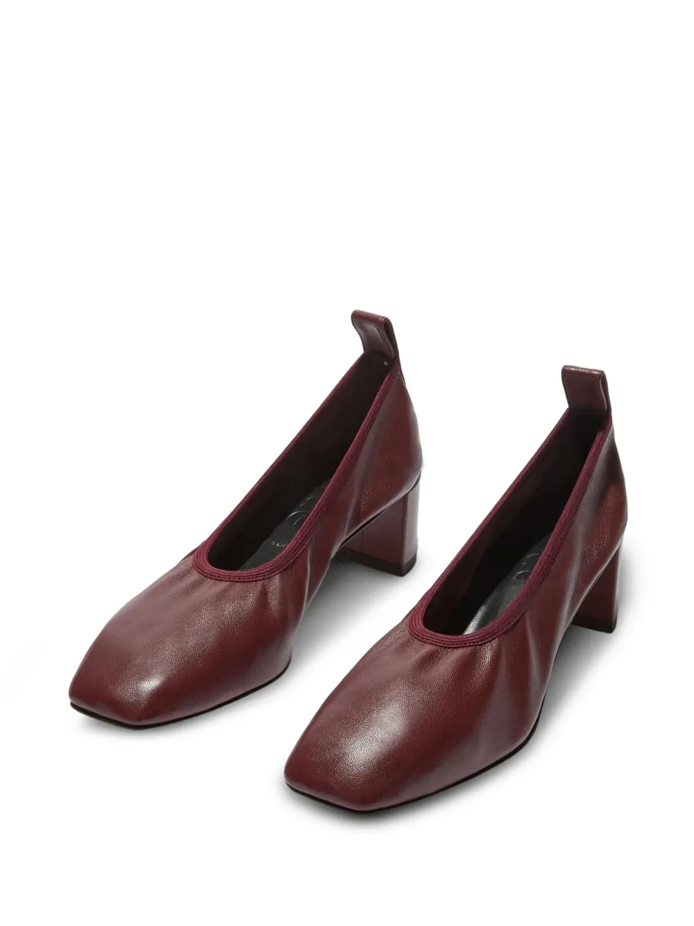 Aeyde 35mm Narissa ruched pumps | Heeled Pumps | Image 2
