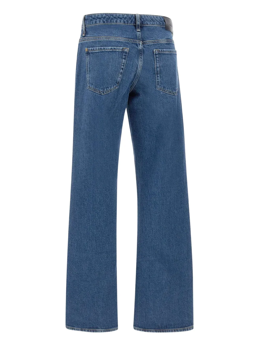 7 For All Mankind five-pocket straight-leg jeans - Blauw