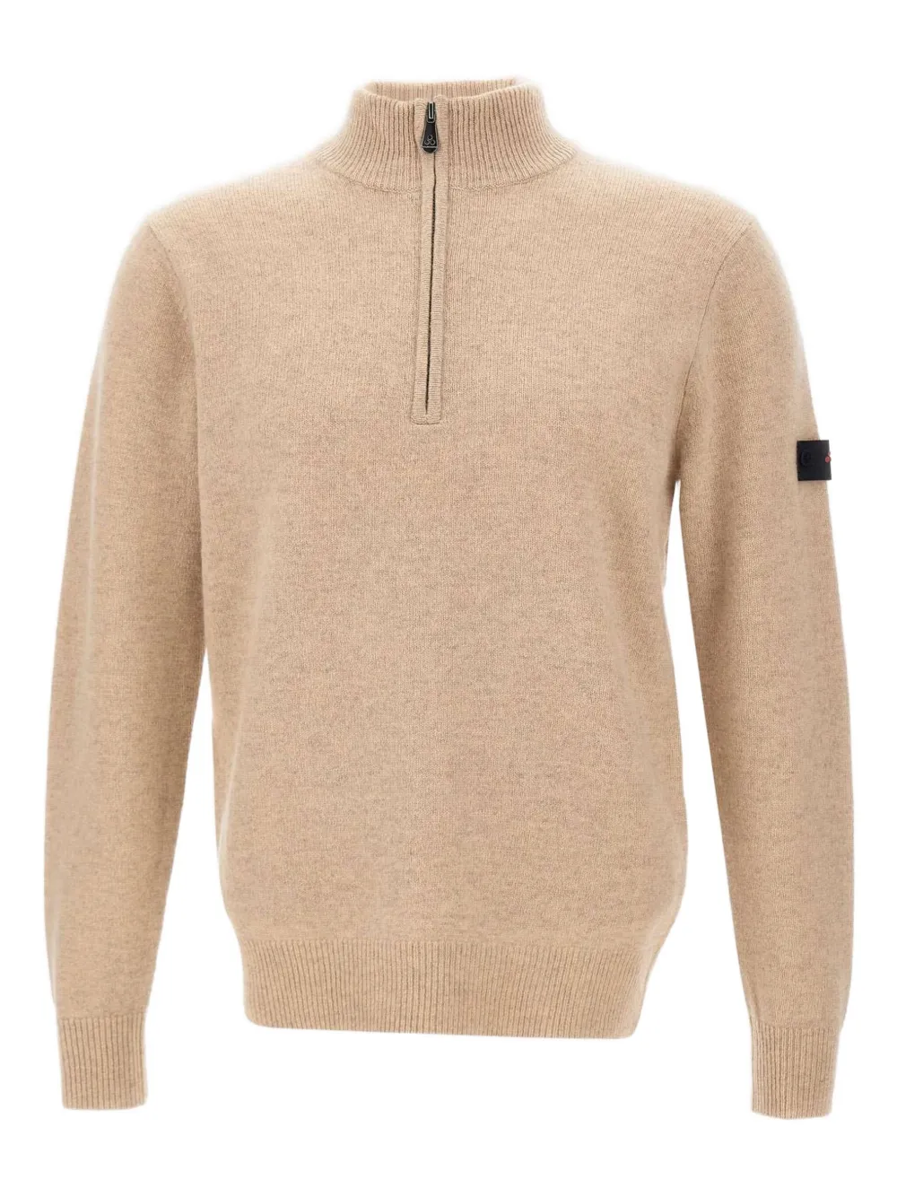 Peuterey half-zip high-neck sweater | Neutrals | Image 1