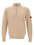 Peuterey half-zip high-neck sweater - Neutrals
