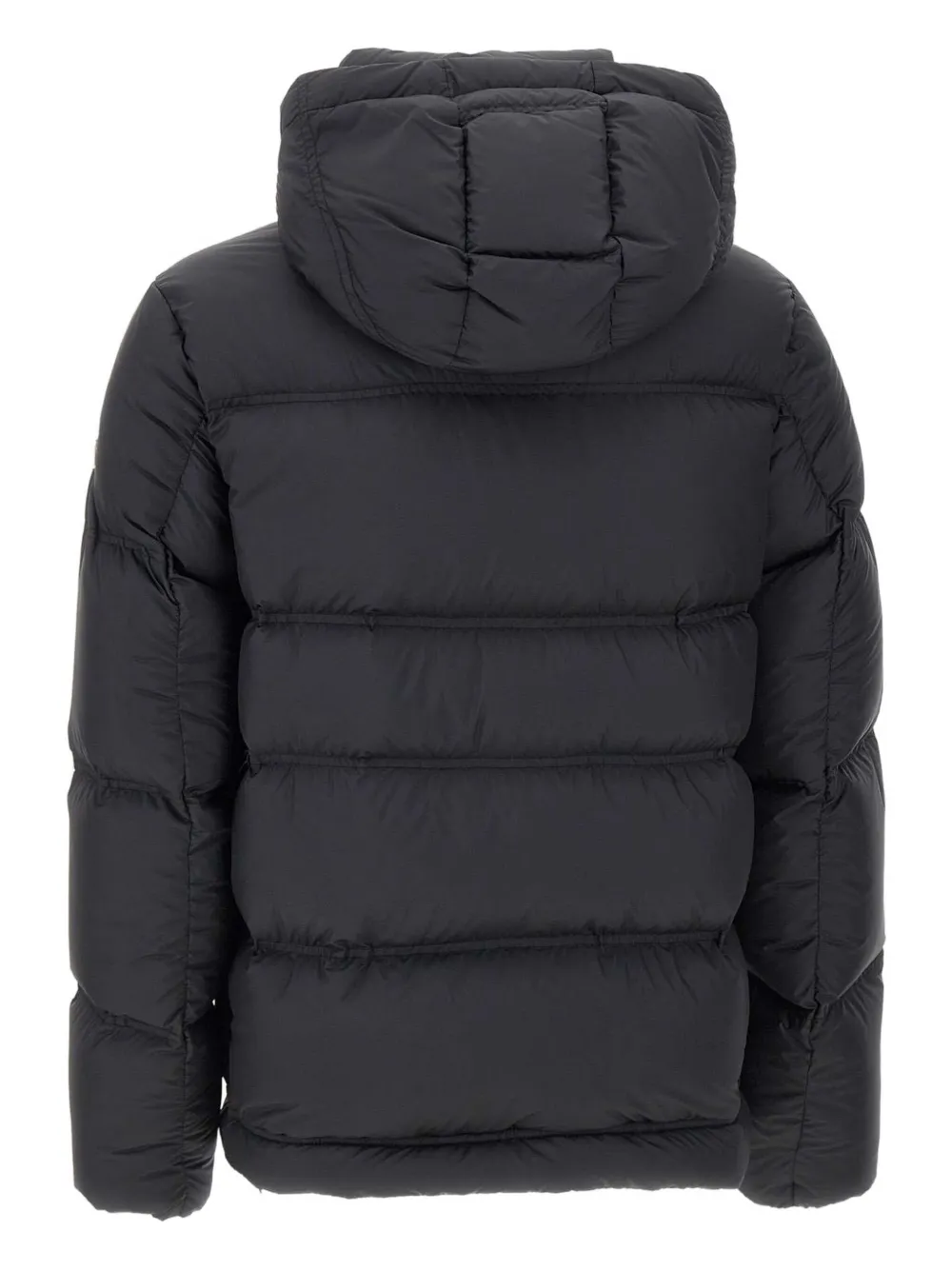 Colmar hooded quilted jacket Zwart