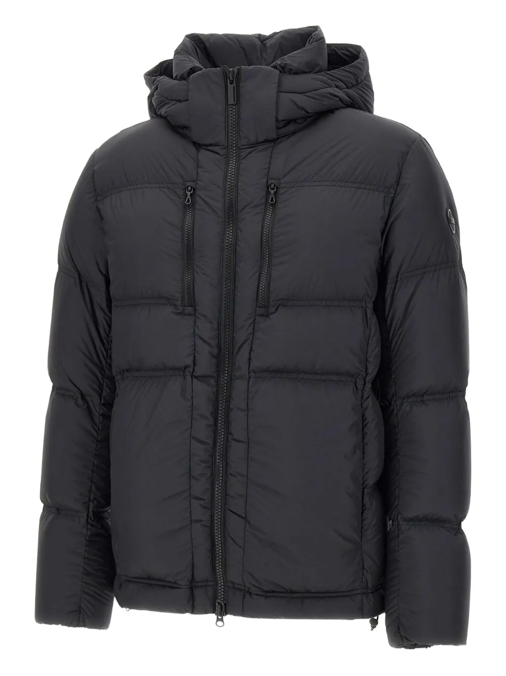 Colmar hooded quilted jacket - ブラック Colmar hooded quilted jacket - ブラック
