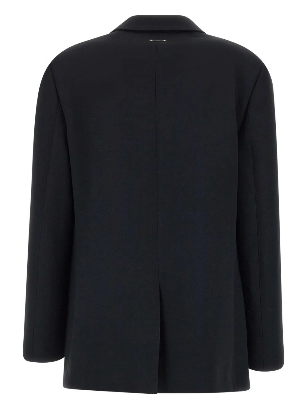 Iceberg notched-lapels single-button blazer Zwart