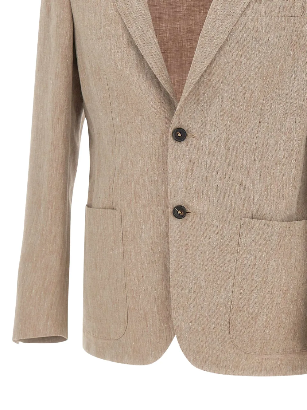 Corneliani patch-pocket blazer Beige