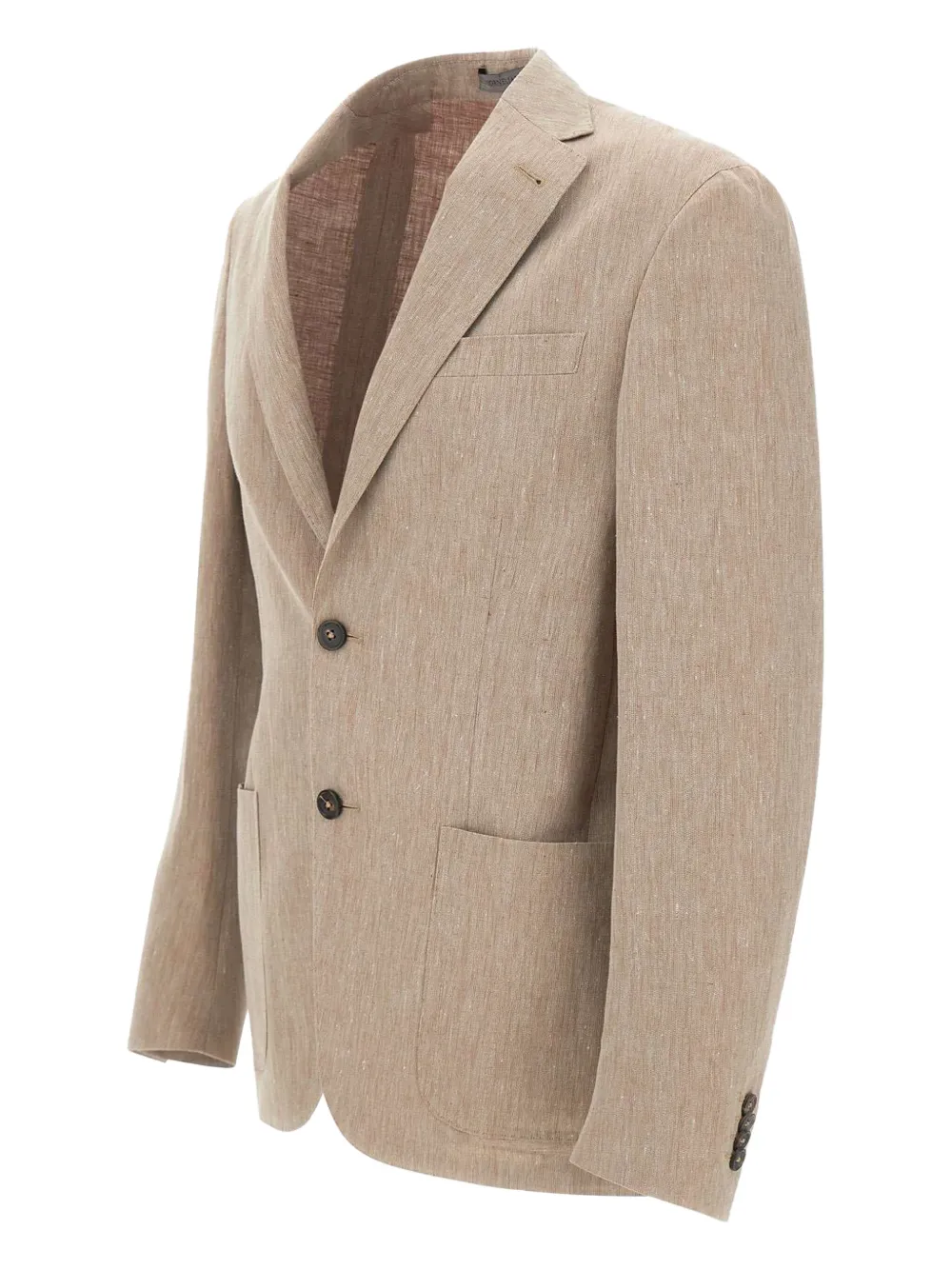 Corneliani patch-pocket blazer Beige