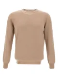 Kangra crew-neck ribbed sweater - Brown