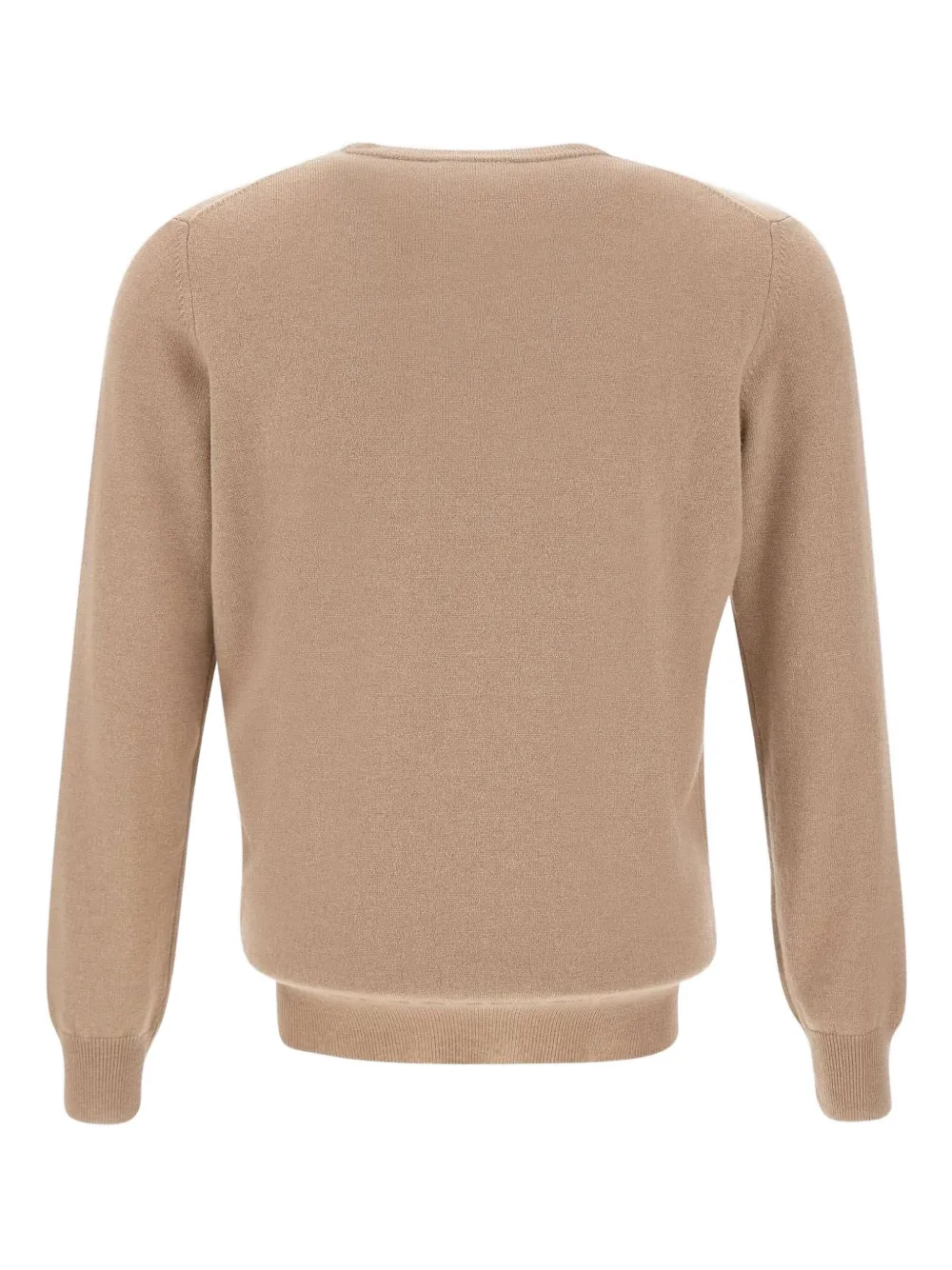Kangra crew-neck ribbed sweater - Bruin