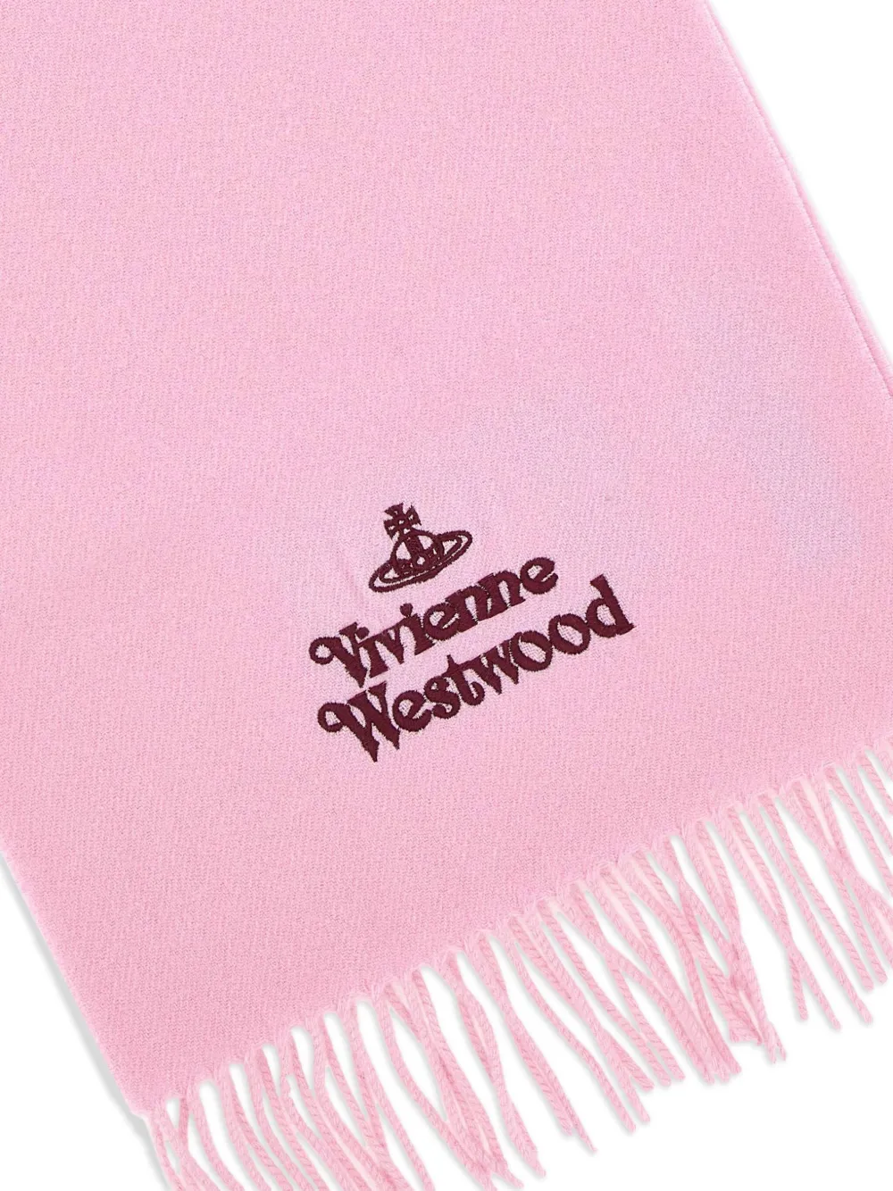 Vivienne Westwood フリンジ スカーフ | ピンク | FARFETCH JP