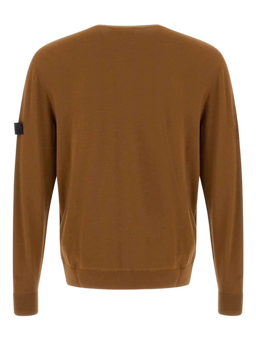 Peuterey logo-patch crew-neck sweater | Knitted Sweaters | Image 2